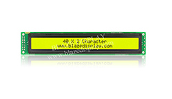 40x2 Serial Character LCD Module