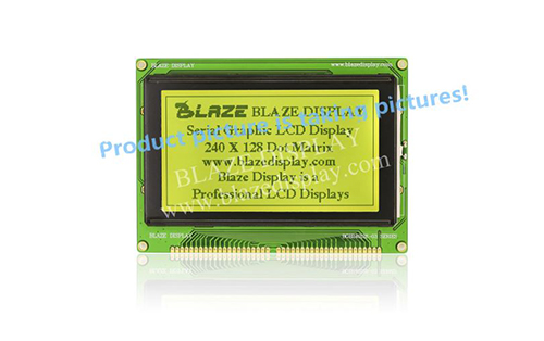 240x128 Serial Graphic LCD Module
